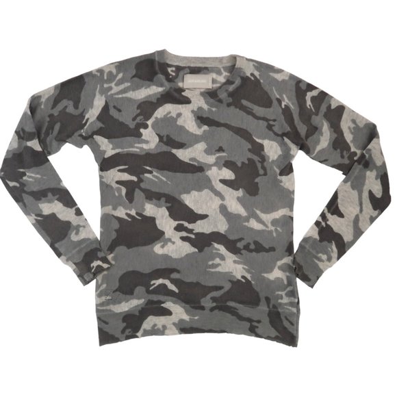 ZADIG & VOLTAIRE Camo print Cashmere sweater sz XS - Picture 3 of 7